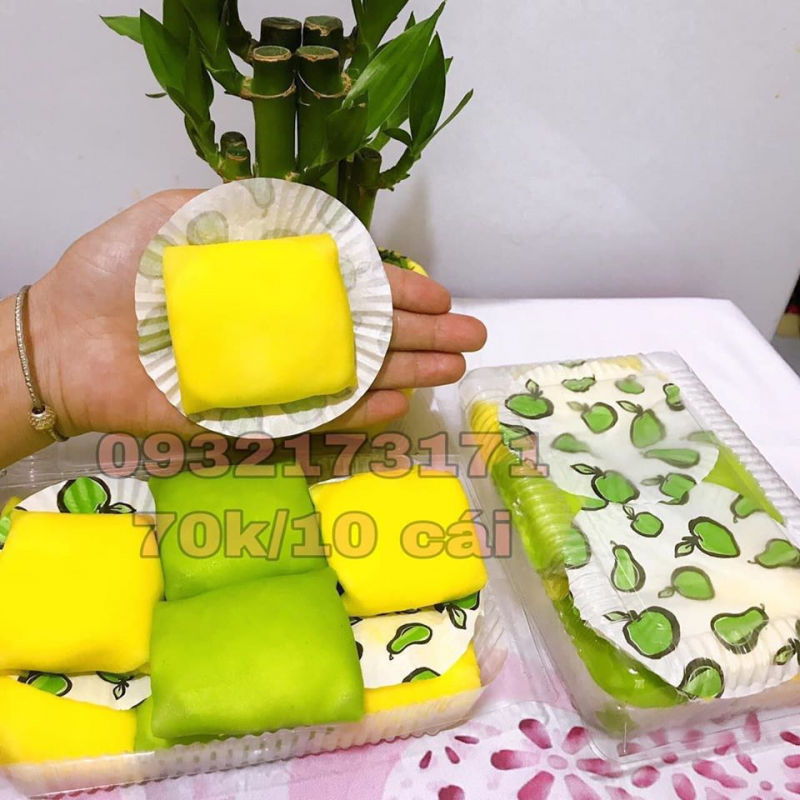 Bánh Crepe sầu riêng Huyền Tuyết quận 4