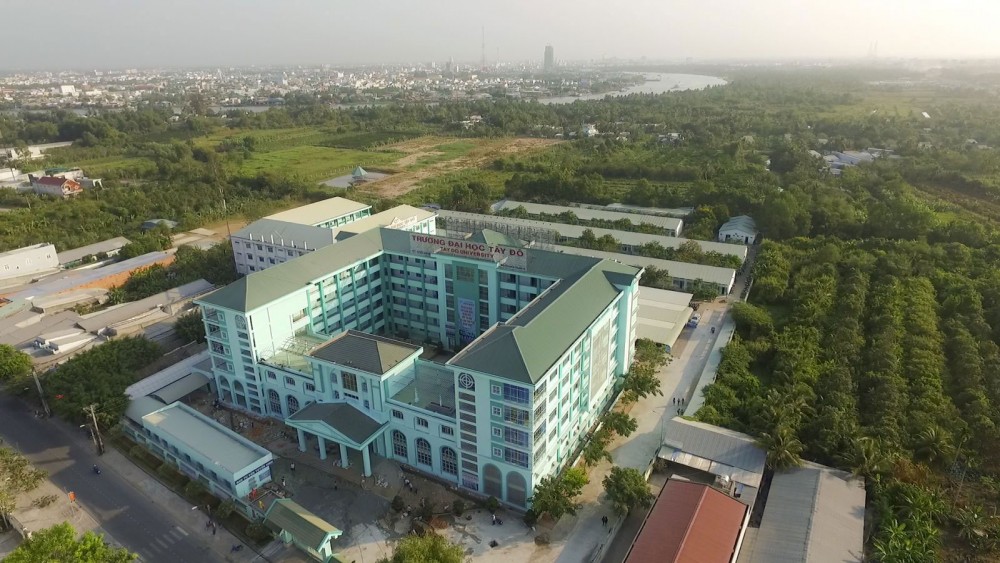 hình ảnh trường đại học tây đô