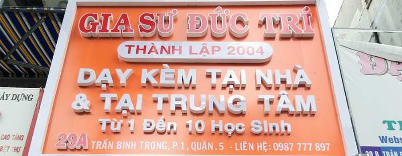 Đức Trí - Trung tâm gia sư chuyên nghiệp Quận 5