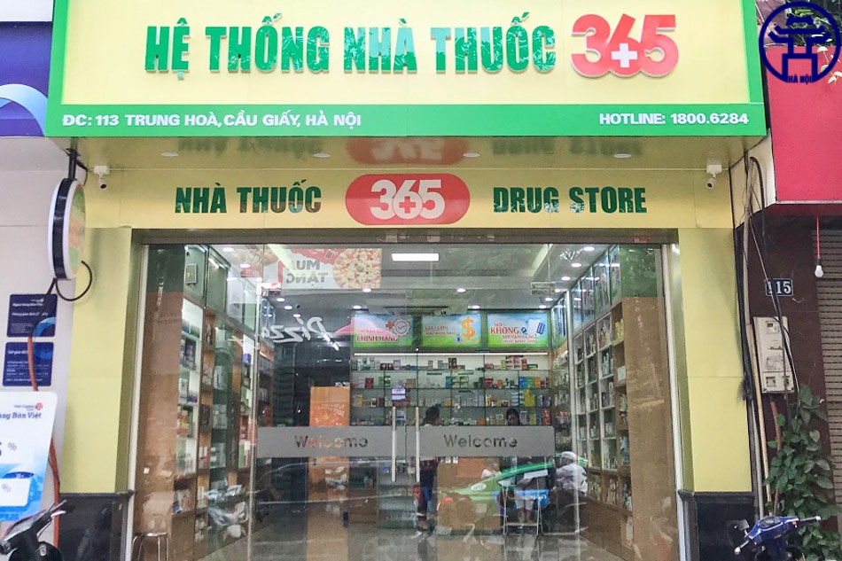 địa chỉ bán khẩu trang nhà thuốc 365