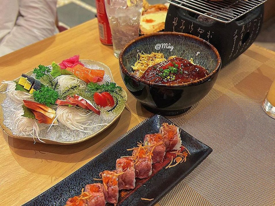 Hình ảnh các món ăn của nhà hàng omaske sushi