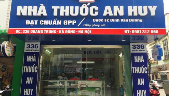 địa chỉ bán khẩu trang - nhà thuốc An Huy