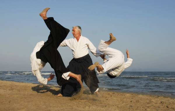 hình ảnh bộ môn võ tự vệ Aikido