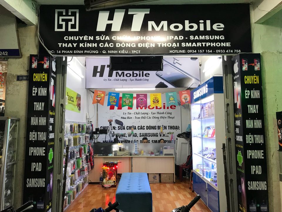 hình ảnh cửa hàng bán điện thoại HTMobile tại Cần Thơ