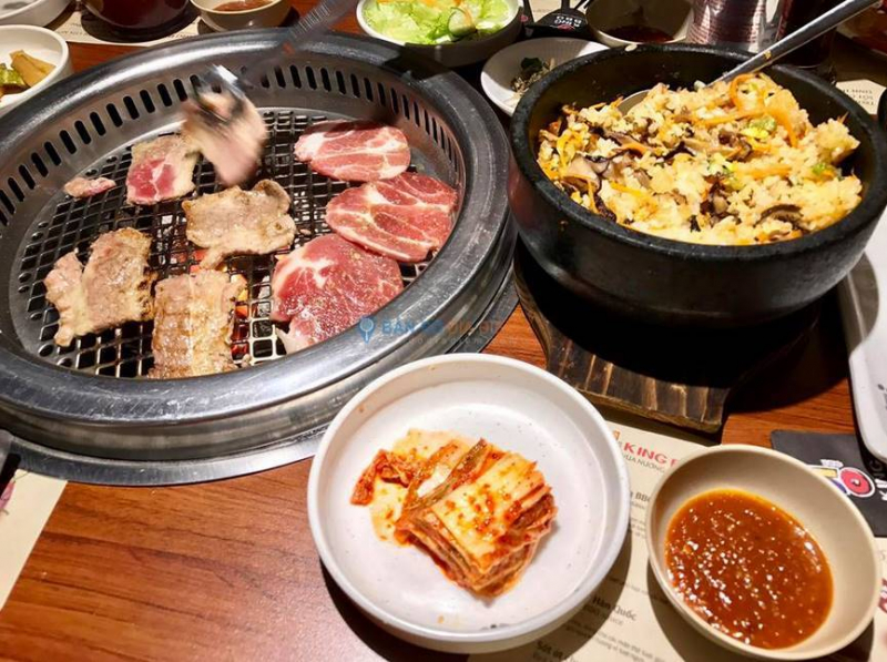 King BBQ nhà hàng ngon tại Takashimaya