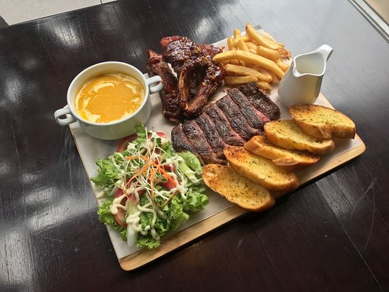 hình ảnh món ăn tại nhà hàng âu Soho Steak