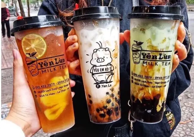 quán trà sữa Yến Lùn milktea