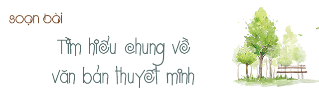 Bài soạn "Tìm hiểu chung về văn bản thuyết minh" số 3