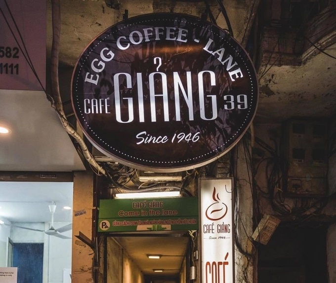 Cafe Giảng - Cafe kem trứng Hà Nội 