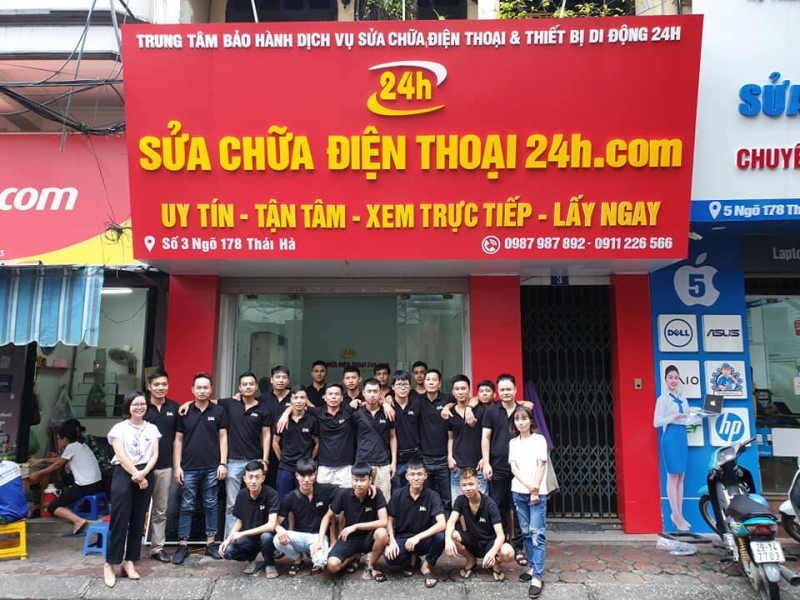 Trung tâm sửa chữa điện thoại 24h